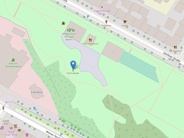 Openstreetmaps-Karte: Görlitzer Park
