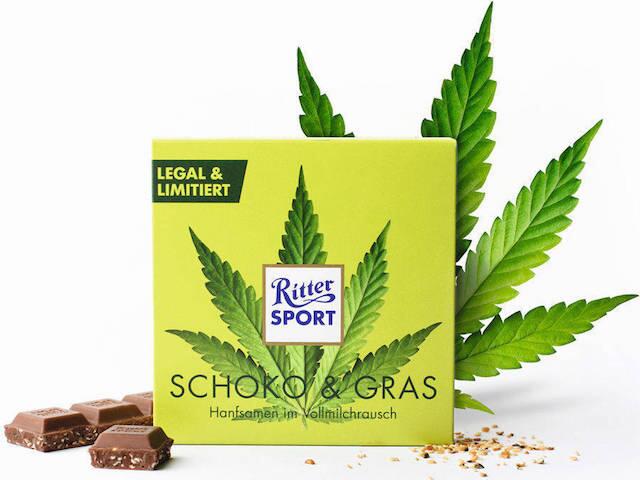 Ritter Sport: Schoko und Gras - Limitiert und Legal