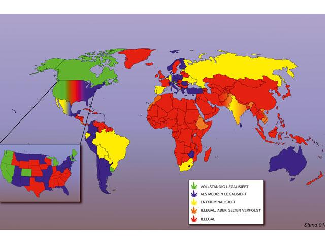 Cannabis weltweit